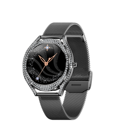 SV66 Dagnet Black Mesh Smartwatch