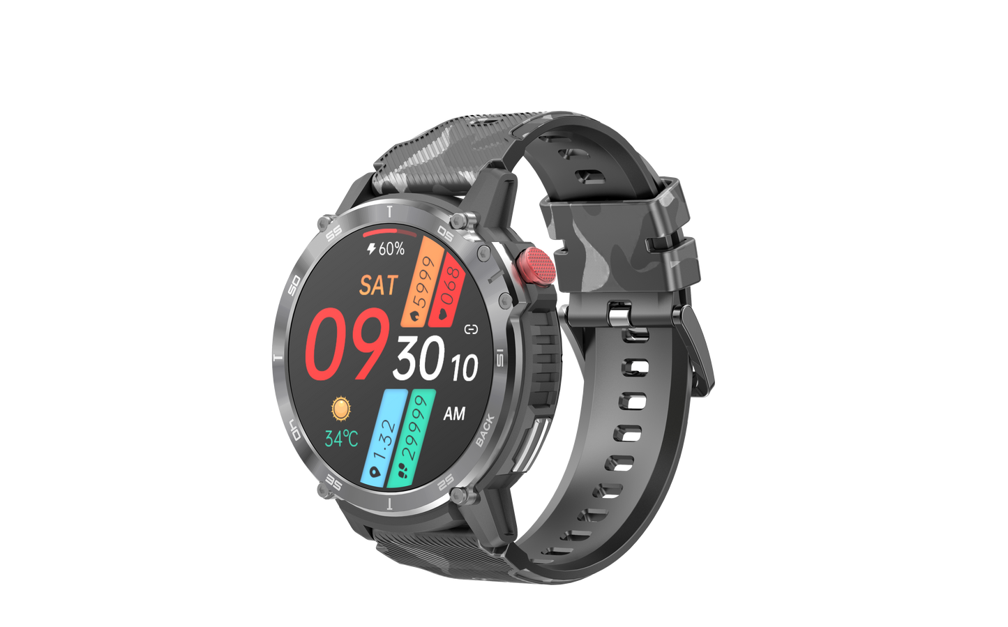 SC22 Sport Dagnet Smartwatch 1.6 inch Full Touch Screen