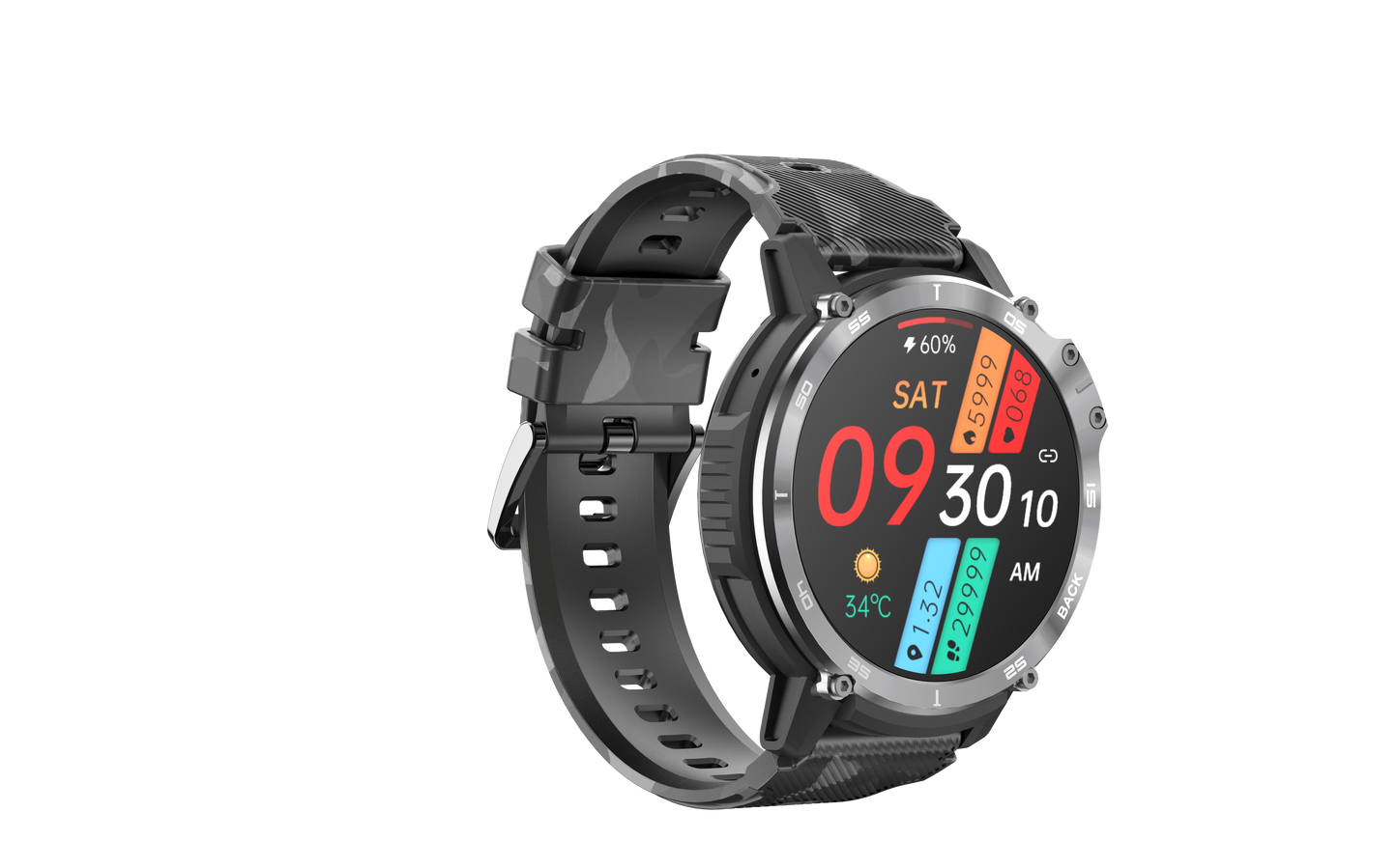 SC22 Sport Dagnet Smartwatch 1.6 inch Full Touch Screen